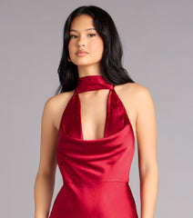 Vera Satin Mermaid Formal Dress
