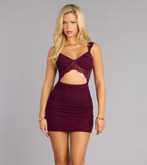 Date Night Defined Bodycon Mini Dress