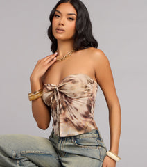 Desert Daydream Mesh Tube Top