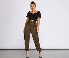 Cutie In Cargo Joggers