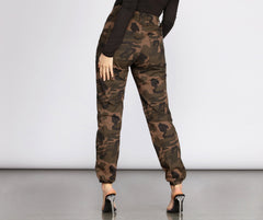 Keep It Cool In Camo Joggers