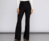 High Waist Flare Pants