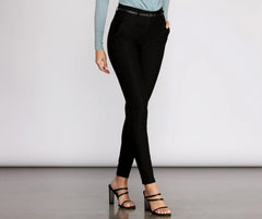 Belted Boss Babe Pants