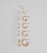 All About The Hoops Earring Set