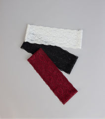 Pretty in Lace Three-Pack Headbands