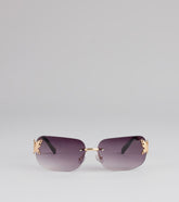 Pretty Intent Butterfly Side Sunglasses