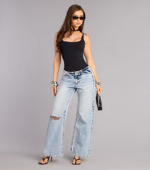 Second Skin Square Neck Bodysuit