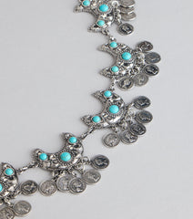 Desert Glow Coin Chain Belt