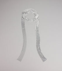 Make It Shine Skinny Scarf