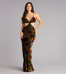 Milana Velvet Open Back Mermaid Formal Dress