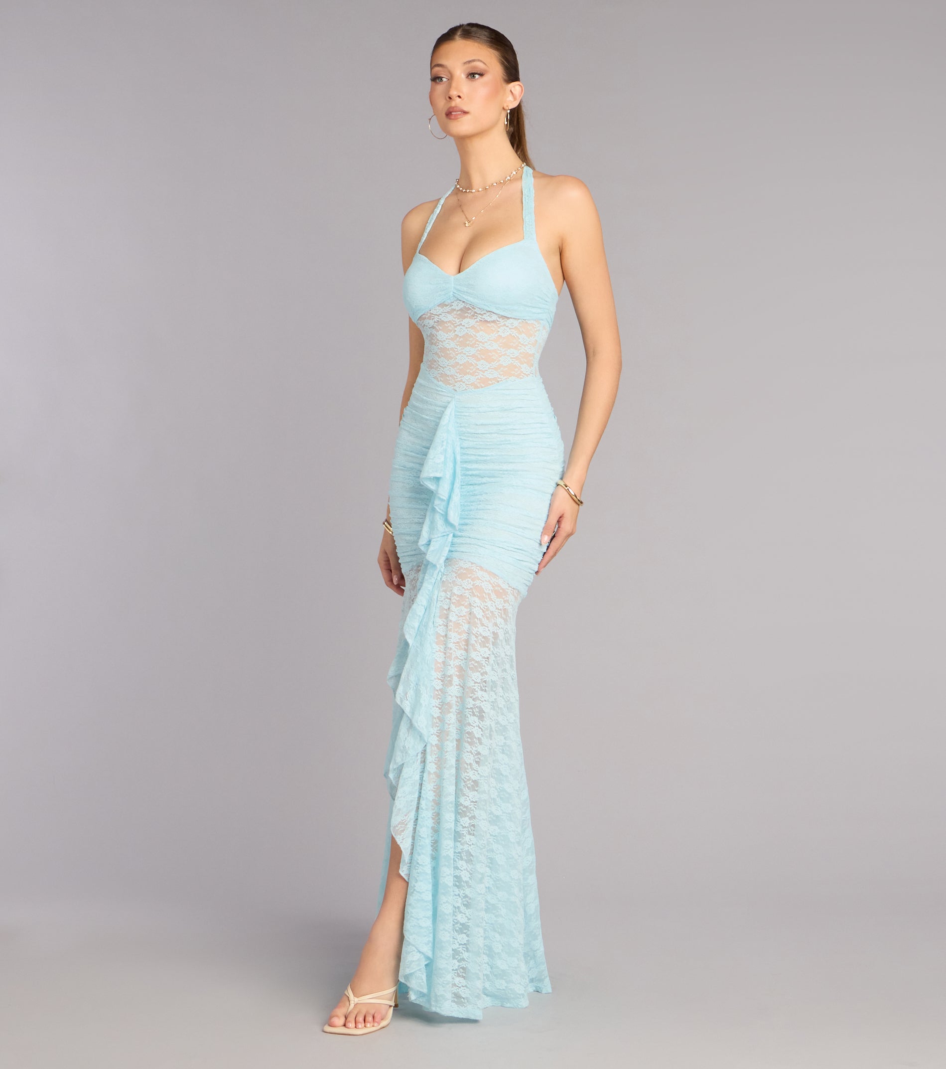 Darline Lace Mermaid Formal Dress