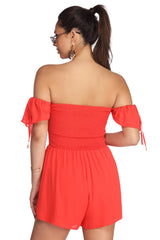 Ring The Alarm Smocked Romper