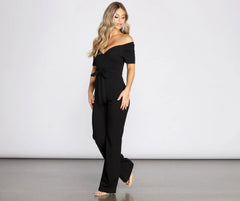 Classic Vibe V Neck Jumpsuit