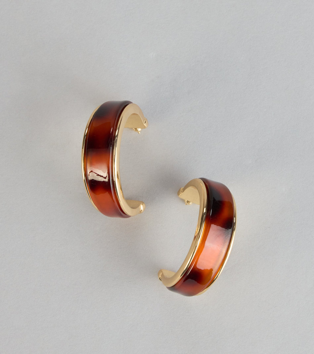 Vintage Glow Hoop Earrings