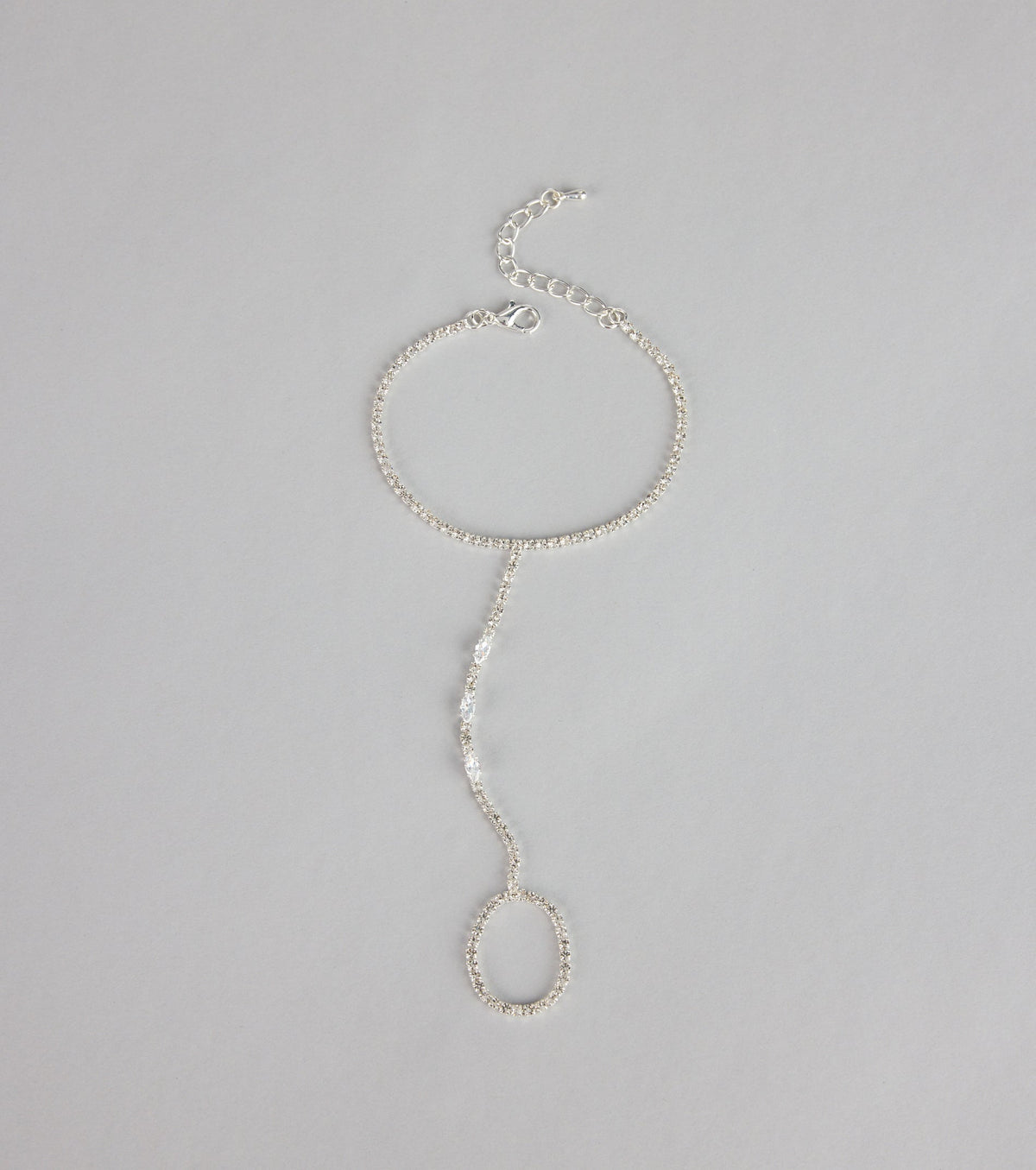 Sparkle Moment Rhinestone Hand Chain