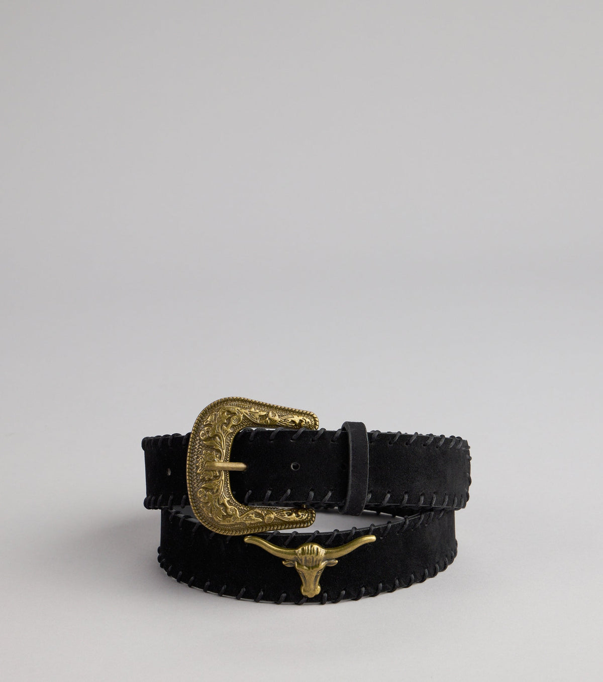 Rodeo Ready Longhorn Western Belt