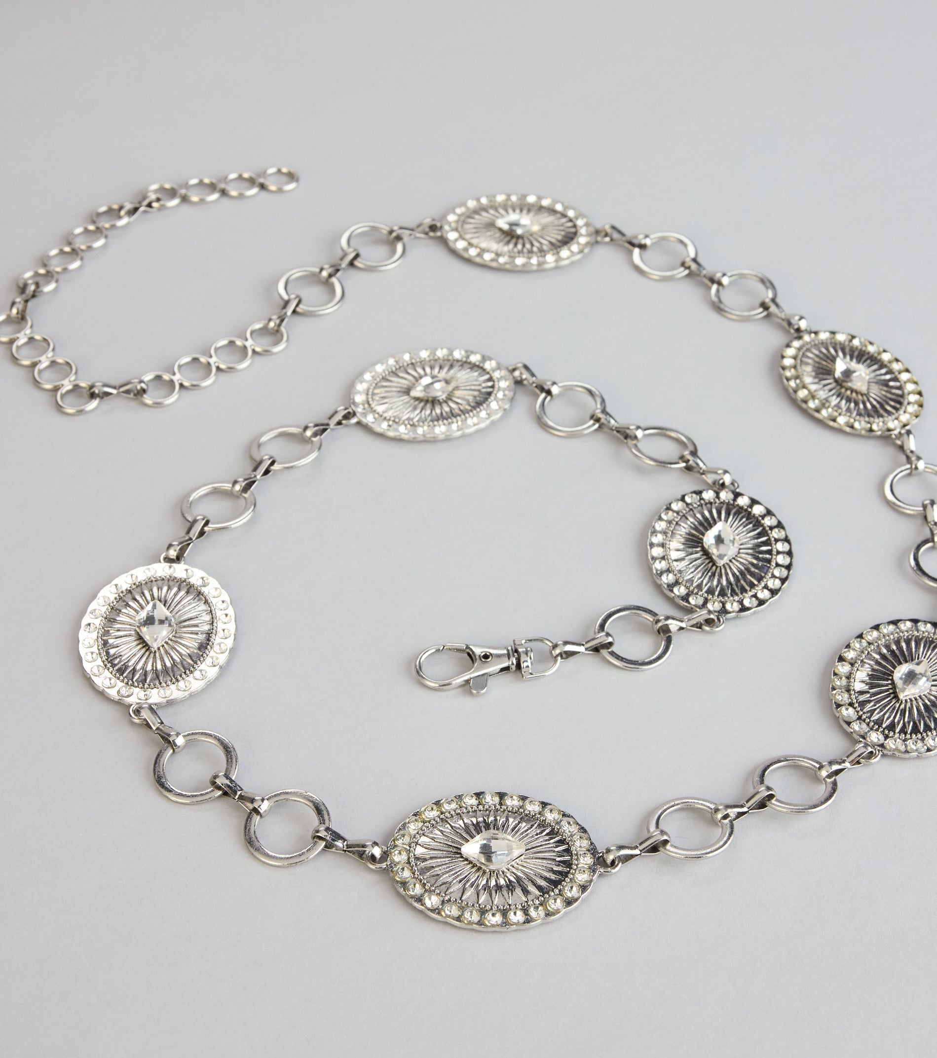 Rhinestone Rodeo Concho Belt