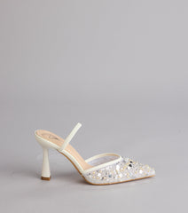 Fairy Tale Beaded Sequin Stiletto Heels