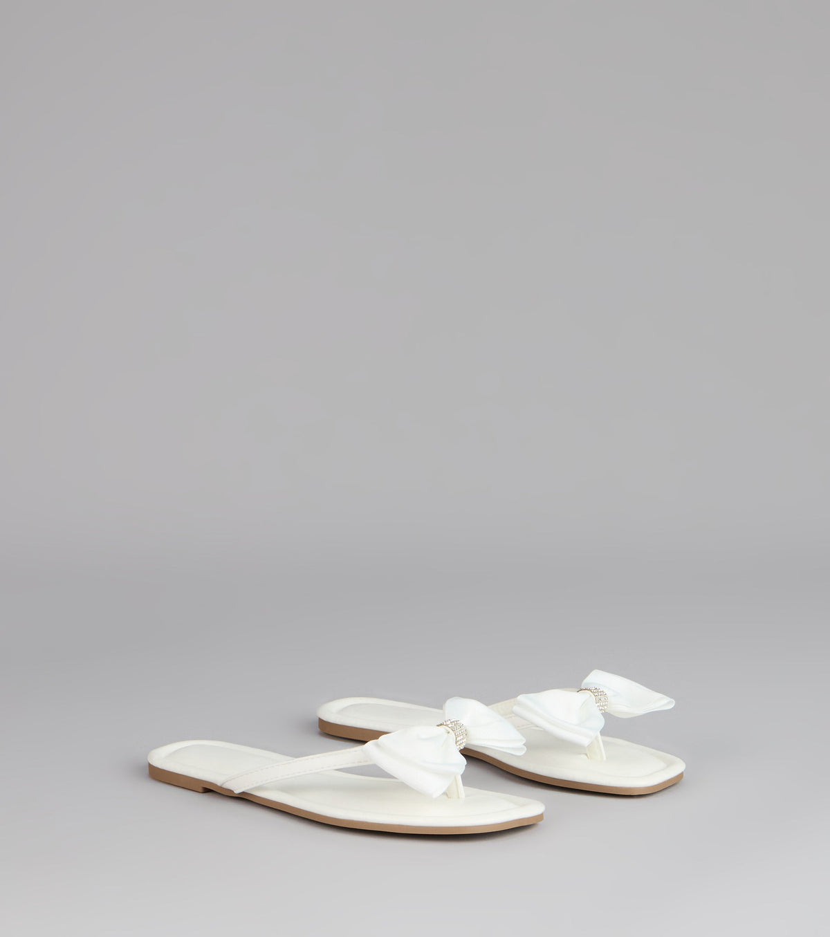 Sweet Steps Bow Thong Sandals